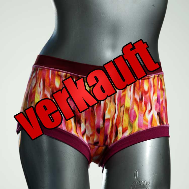 preiswerte attraktive ökologische farbige Hotpant aus Baumwolle, Unterwäsche für Damen