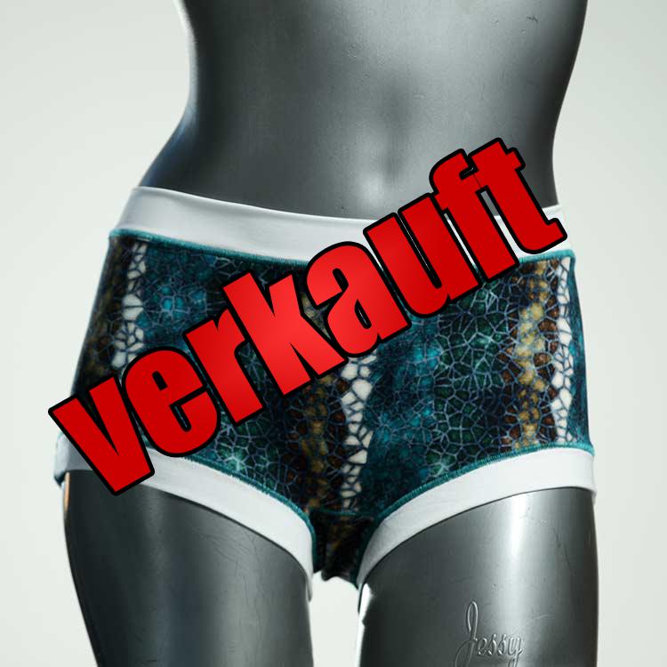 handgemachte schöne bunte farbige Hotpant aus Baumwolle, Unterwäsche für Damen