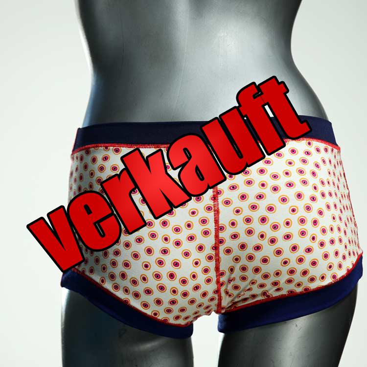 nachhaltige farbige schöne sexy Hotpant aus Baumwolle, Unterwäsche für Damen