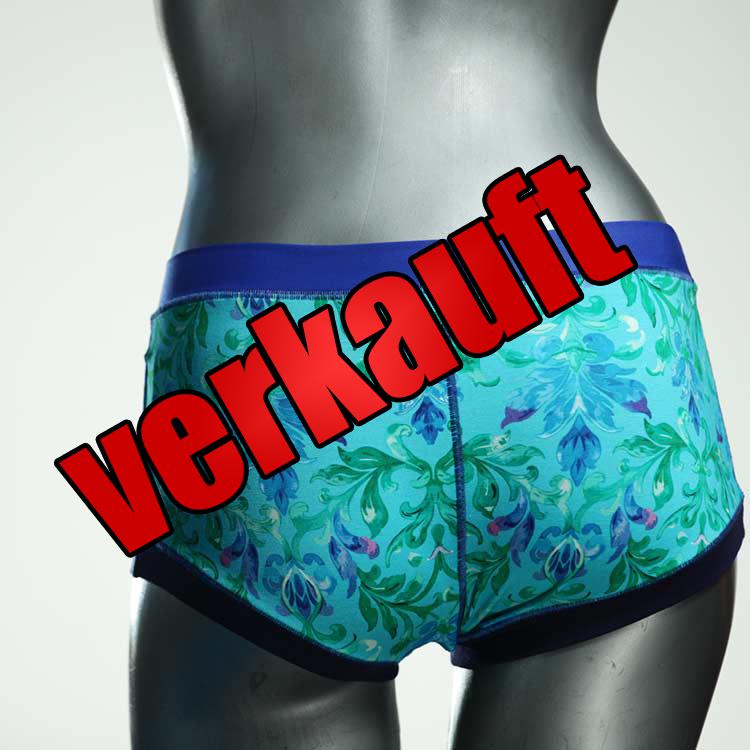 ökologische günstige süße gemusterte Hotpant aus Baumwolle, Unterwäsche für Damen