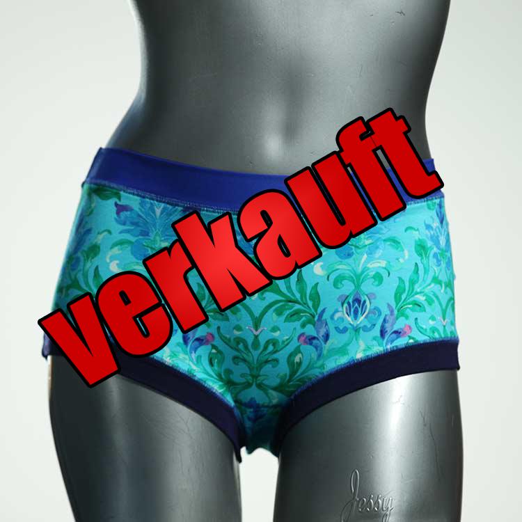 ökologische günstige süße gemusterte Hotpant aus Baumwolle, Unterwäsche für Damen