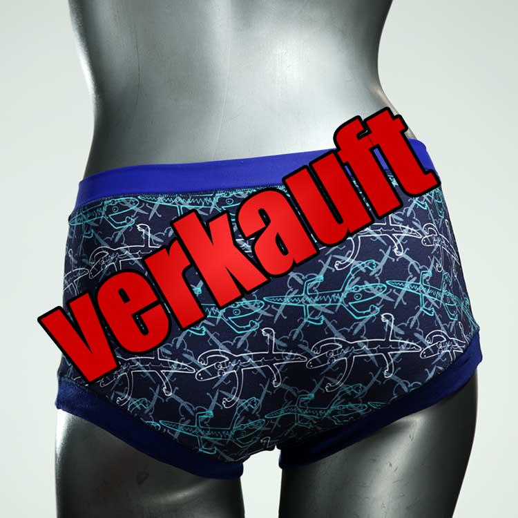 farbige bunte süße gemusterte Hotpant aus Baumwolle, Unterwäsche für Damen