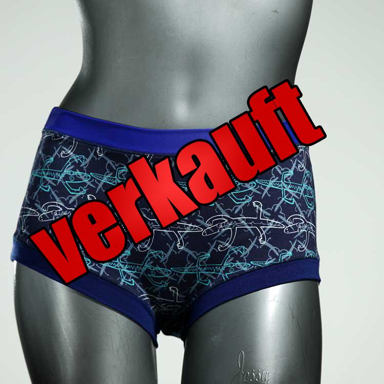 farbige bunte süße gemusterte Hotpant aus Baumwolle, Unterwäsche für Damen