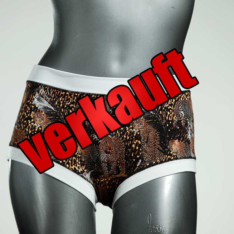 gemusterte preiswerte nachhaltige attraktive Hotpant aus Baumwolle, Unterwäsche für Damen