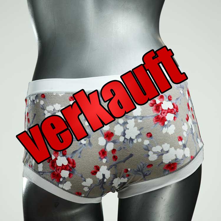 farbige nachhaltige günstige sexy Hotpant aus Baumwolle, Unterwäsche für Damen