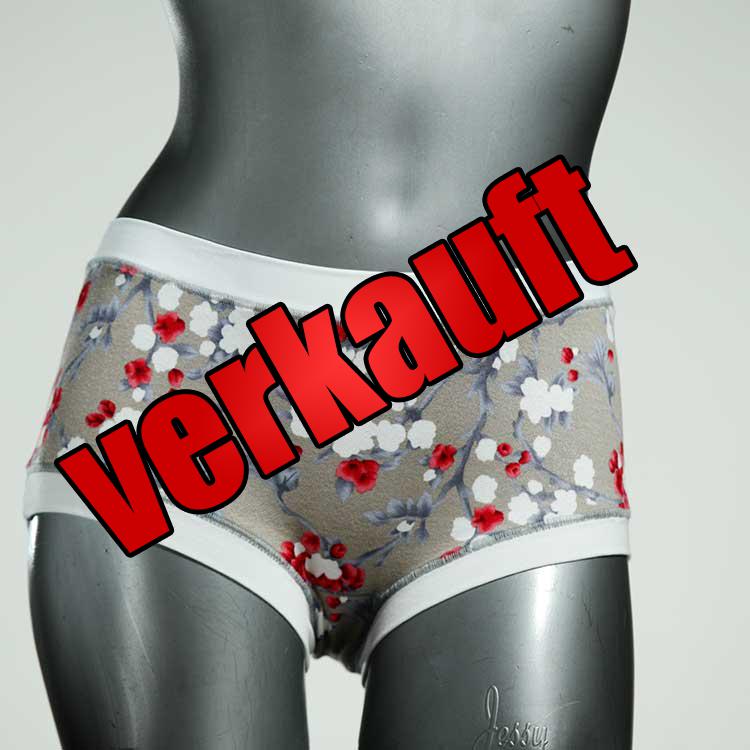 farbige nachhaltige günstige sexy Hotpant aus Baumwolle, Unterwäsche für Damen