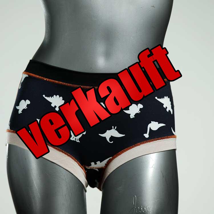 bequeme farbige gemusterte preiswerte Hotpant aus Baumwolle, Unterwäsche für Damen
