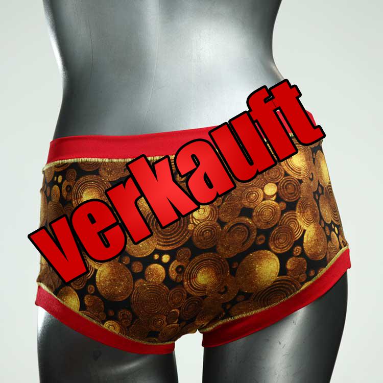 farbige sexy günstige ökologische Hotpant aus Baumwolle, Unterwäsche für Damen