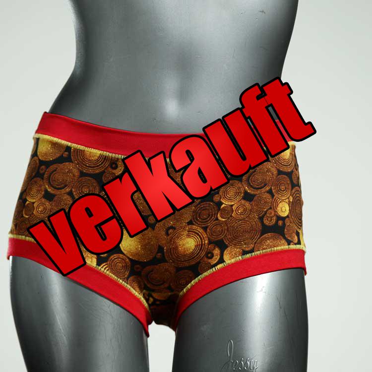 farbige sexy günstige ökologische Hotpant aus Baumwolle, Unterwäsche für Damen