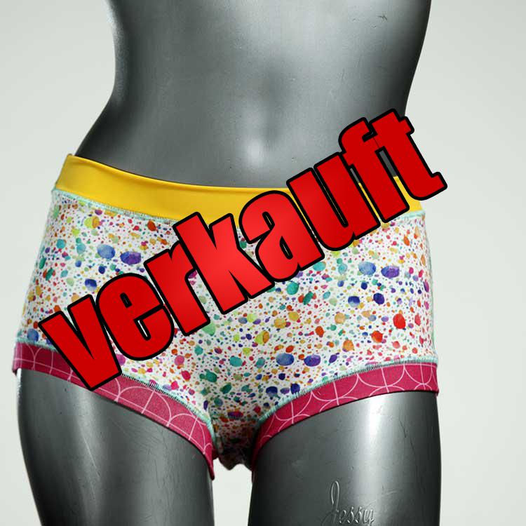 schöne farbige günstige bequeme Hotpant aus Baumwolle, Unterwäsche für Damen