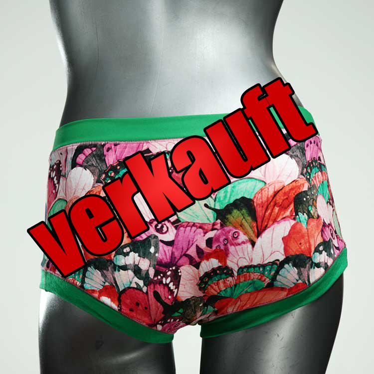 süße handgemachte bequeme nachhaltige Hotpant aus Baumwolle, Unterwäsche für Damen