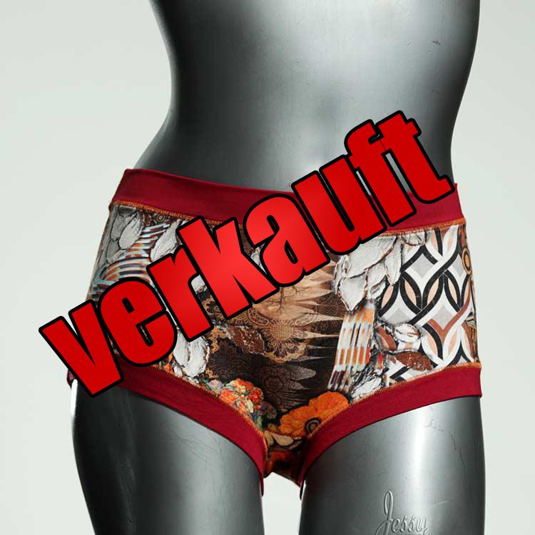 süße nachhaltige attraktive bunte Hotpant aus Baumwolle, Unterwäsche für Damen