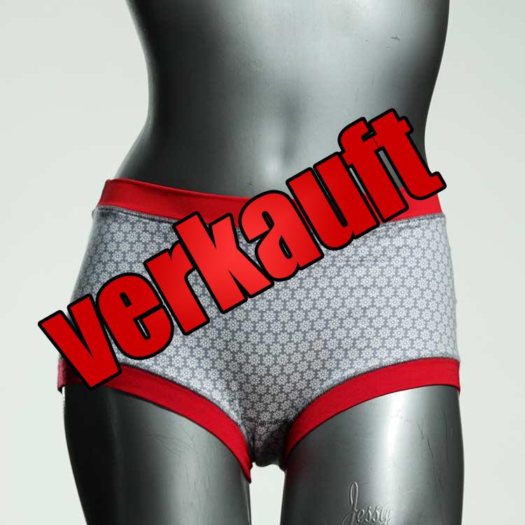 ökologische süße bequeme nachhaltige Hotpant aus Baumwolle, Unterwäsche für Damen