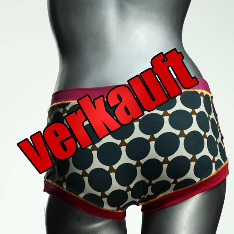 attraktive bunte preiswerte ökologische Hotpant aus Baumwolle, Unterwäsche für Damen