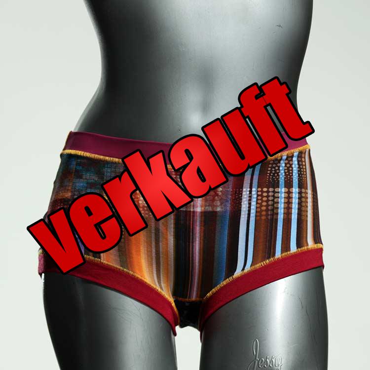 attraktive bunte preiswerte ökologische Hotpant aus Baumwolle, Unterwäsche für Damen