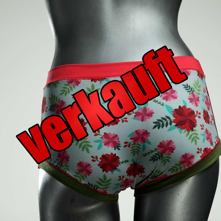 bunte sexy attraktive ökologische Hotpant aus Baumwolle, Unterwäsche für Damen