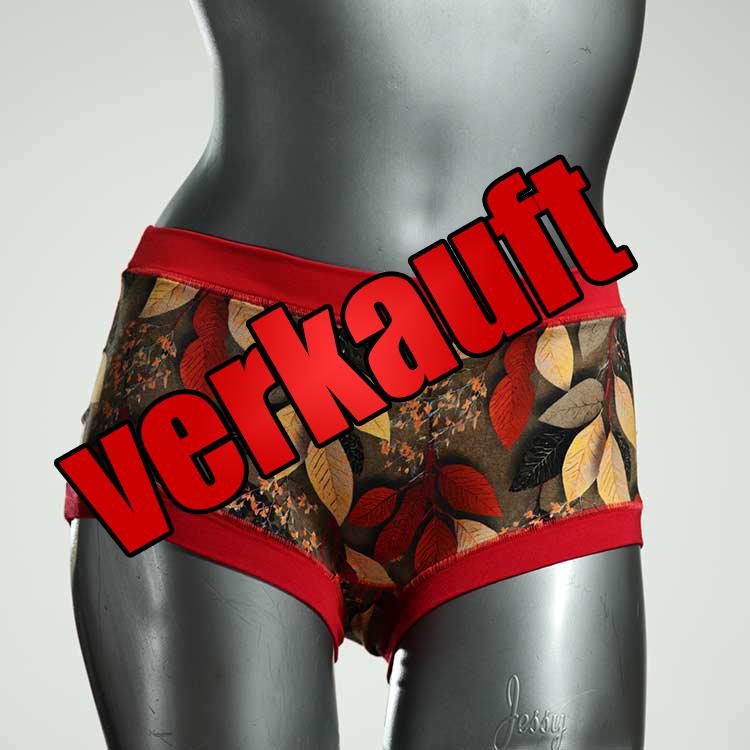 günstige schöne nachhaltige bunte Hotpant aus Baumwolle, Unterwäsche für Damen