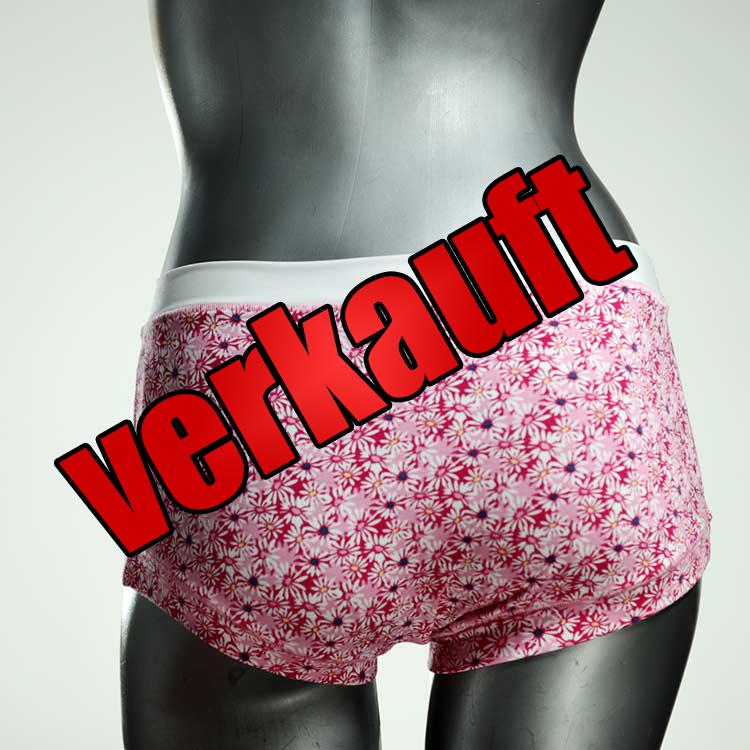 gemusterte attraktive sexy nachhaltige Hotpant aus Baumwolle, Unterwäsche für Damen