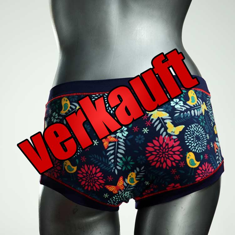 günstige gemusterte ökologische attraktive Hotpant aus Baumwolle, Unterwäsche für Damen