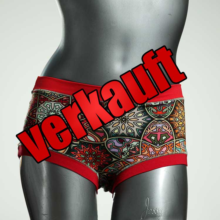 ökologische günstige gemusterte preiswerte Hotpant aus Baumwolle, Unterwäsche für Damen