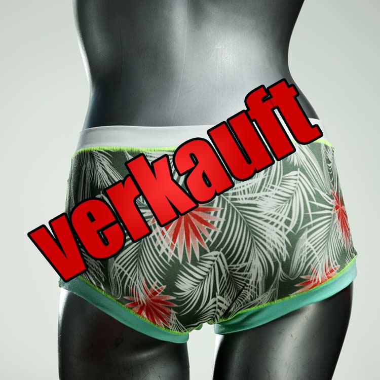 farbige sexy preiswerte nachhaltige Hotpant aus Baumwolle, Unterwäsche für Damen