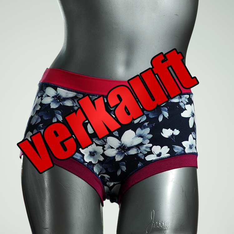 günstige handgemachte nachhaltige ökologische Hotpant aus Baumwolle, Unterwäsche für Damen