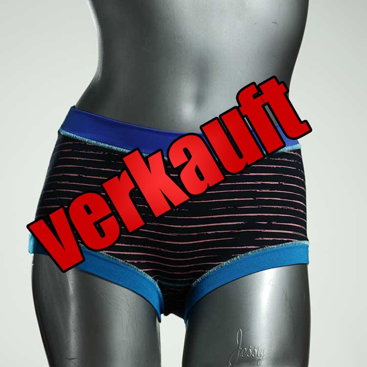 ökologische handgemachte süße farbige Hotpant aus Baumwolle, Unterwäsche für Damen