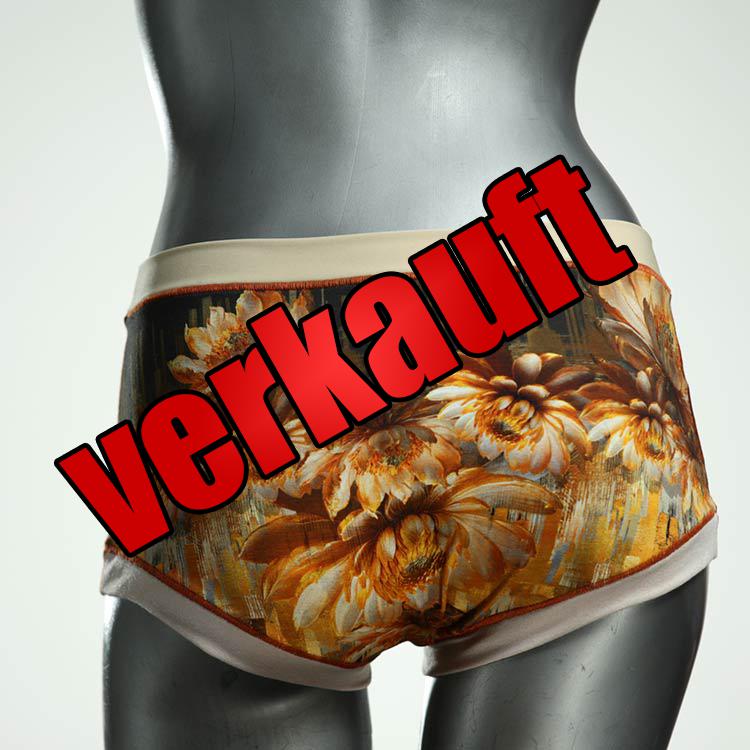 ökologische süße handgemachte gemusterte Hotpant aus Baumwolle, Unterwäsche für Damen