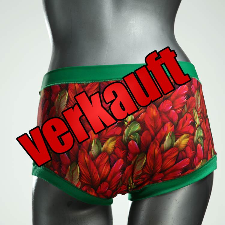 handgemachte farbige nachhaltige süße Hotpant aus Baumwolle, Unterwäsche für Damen
