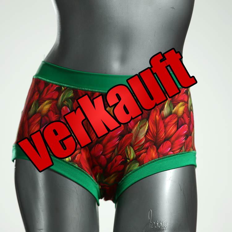 handgemachte farbige nachhaltige süße Hotpant aus Baumwolle, Unterwäsche für Damen