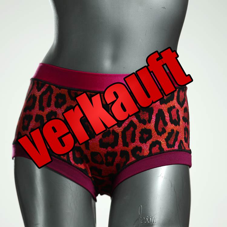 süße bequeme gemusterte ökologische Hotpant aus Baumwolle, Unterwäsche für Damen