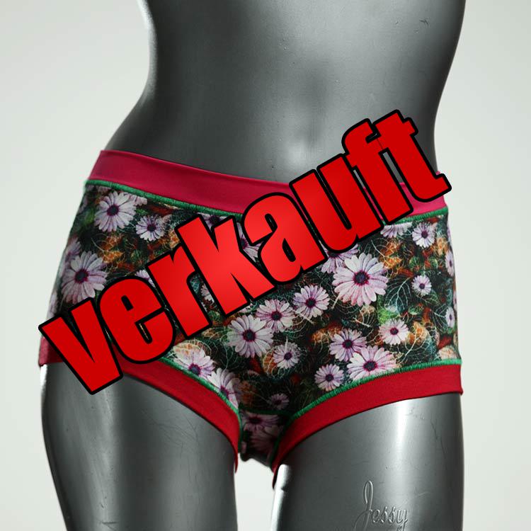 nachhaltige ökologische gemusterte schöne Hotpant aus Baumwolle, Unterwäsche für Damen