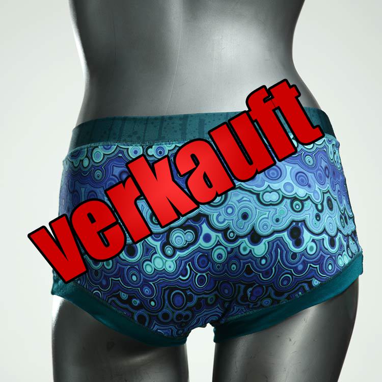 bunte gemusterte ökologische sexy Hotpant aus Baumwolle, Unterwäsche für Damen