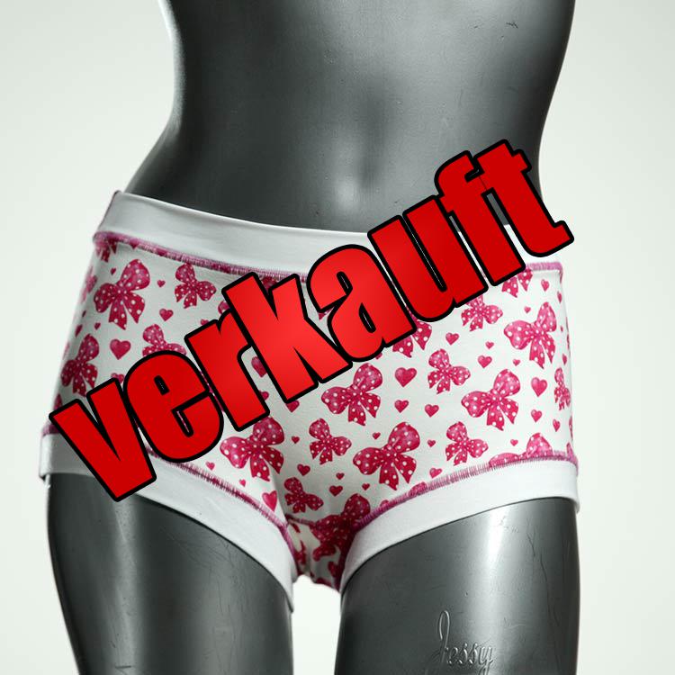 günstige ökologische handgemachte gemusterte Hotpant aus Baumwolle, Unterwäsche für Damen