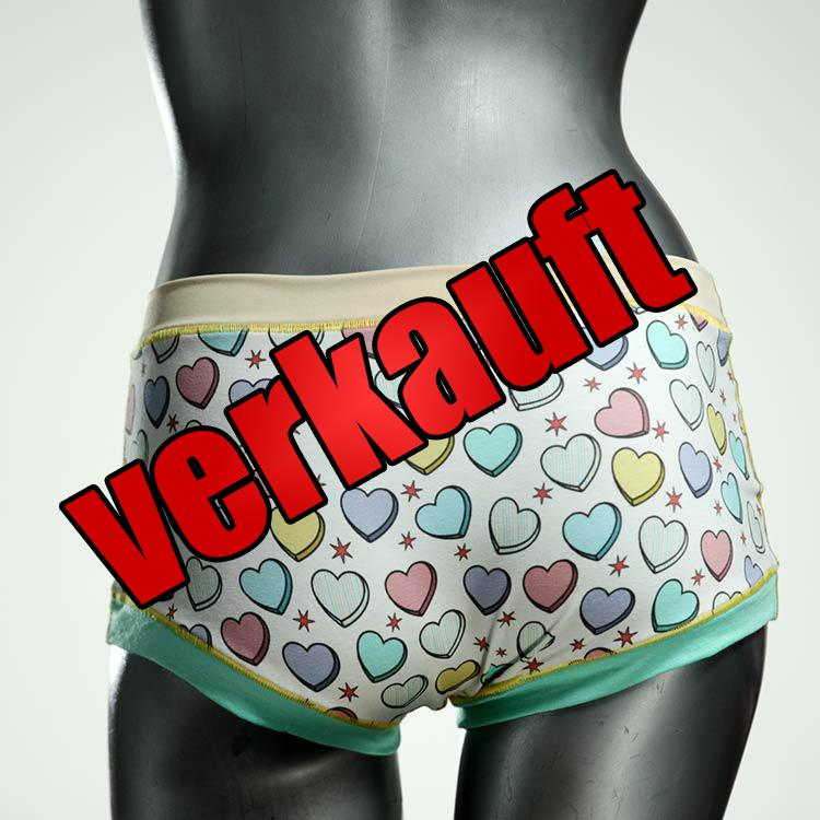 farbige bequeme attraktive sexy Hotpant aus Baumwolle, Unterwäsche für Damen