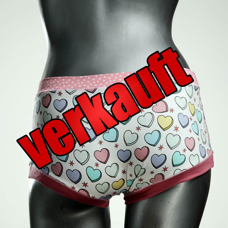 bequeme nachhaltige handgemachte sexy Hotpant aus Baumwolle, Unterwäsche für Damen