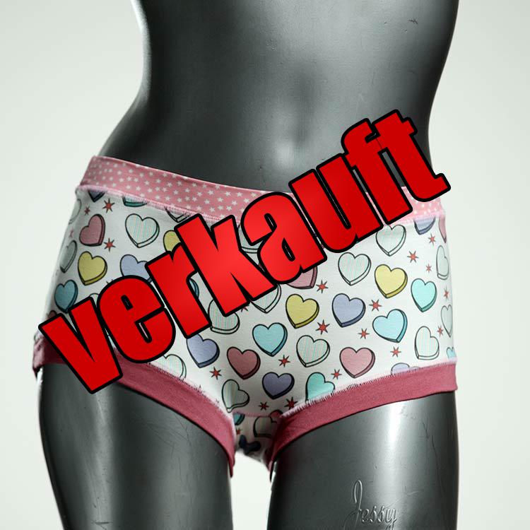 bequeme nachhaltige handgemachte sexy Hotpant aus Baumwolle, Unterwäsche für Damen