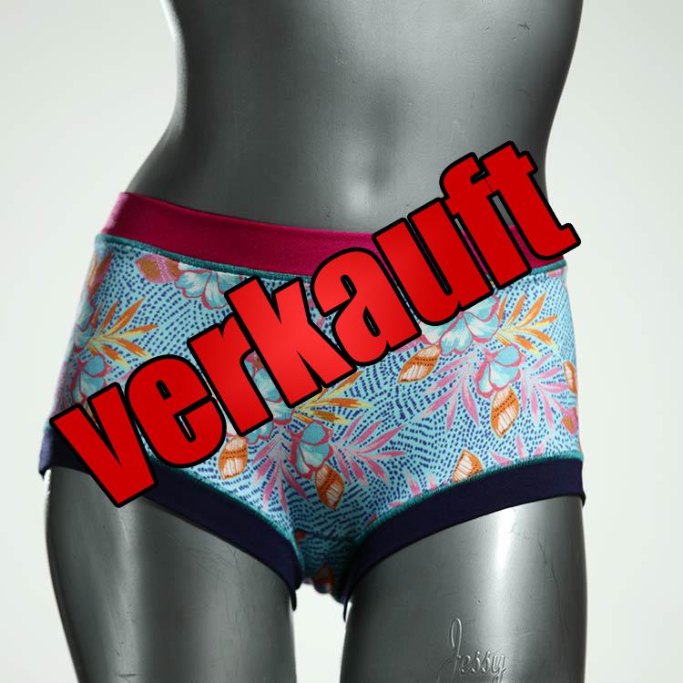 handgemachte attraktive gemusterte süße Hotpant aus Baumwolle, Unterwäsche für Damen