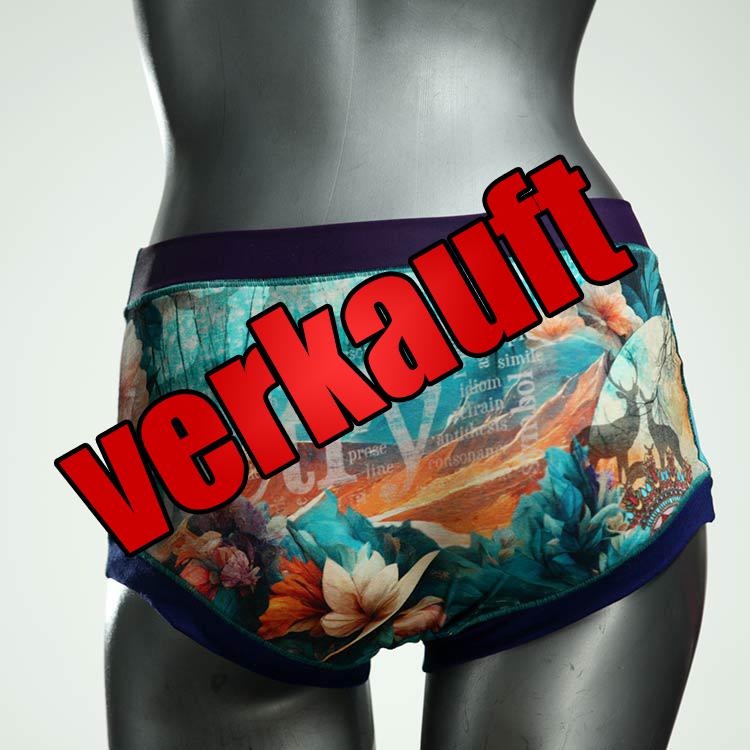 bunte gemusterte preiswerte sexy Hotpant aus Baumwolle, Unterwäsche für Damen