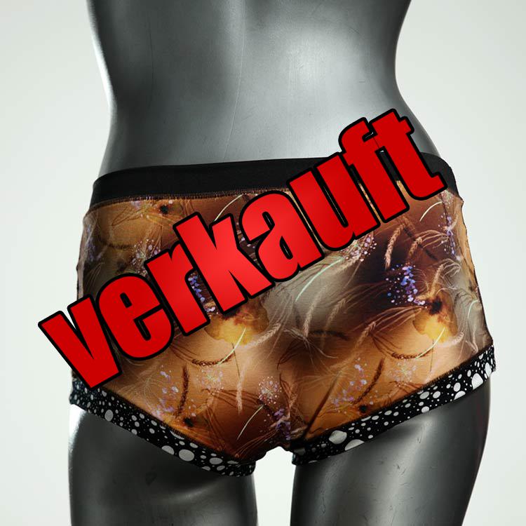 preiswerte ökologische bunte handgemachte Hotpant aus Baumwolle, Unterwäsche für Damen