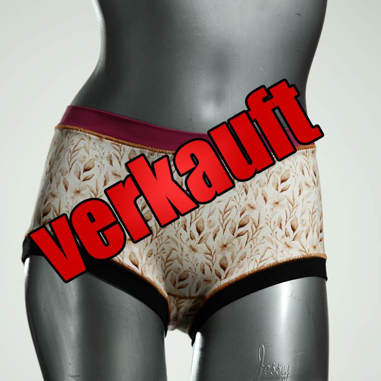 bunte sexy nachhaltige gemusterte Hotpant aus Baumwolle, Unterwäsche für Damen