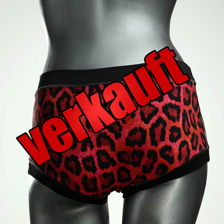 günstige bunte schöne gemusterte Hotpant aus Baumwolle, Unterwäsche für Damen