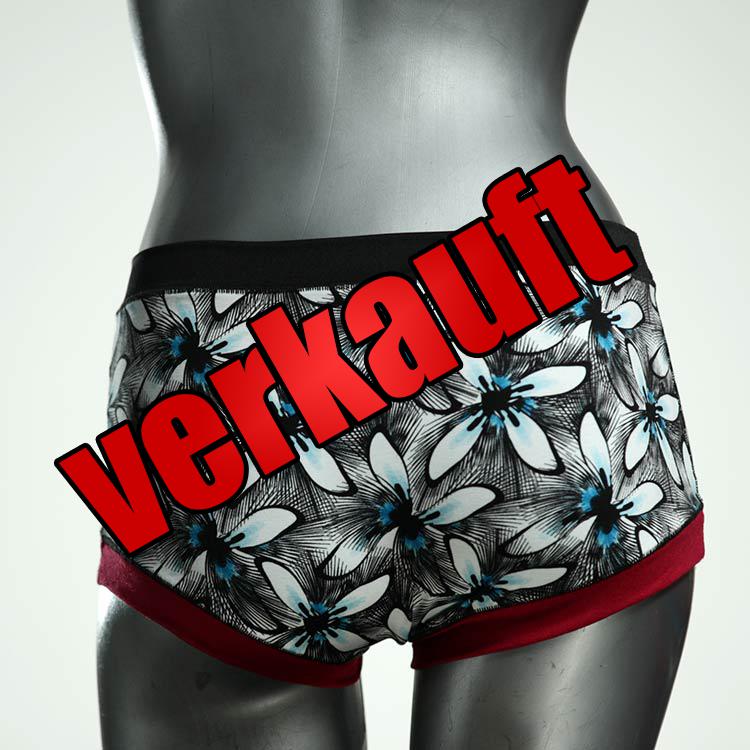 nachhaltige bequeme attraktive gemusterte Hotpant aus Baumwolle, Unterwäsche für Damen