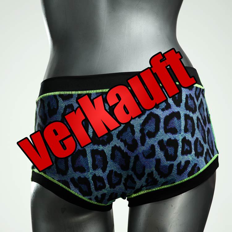 farbige gemusterte bunte nachhaltige Hotpant aus Baumwolle, Unterwäsche für Damen