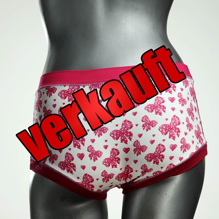 sexy ökologische bunte gemusterte Hotpant aus Baumwolle, Unterwäsche für Damen