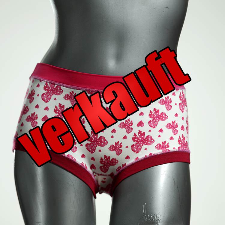 sexy ökologische bunte gemusterte Hotpant aus Baumwolle, Unterwäsche für Damen