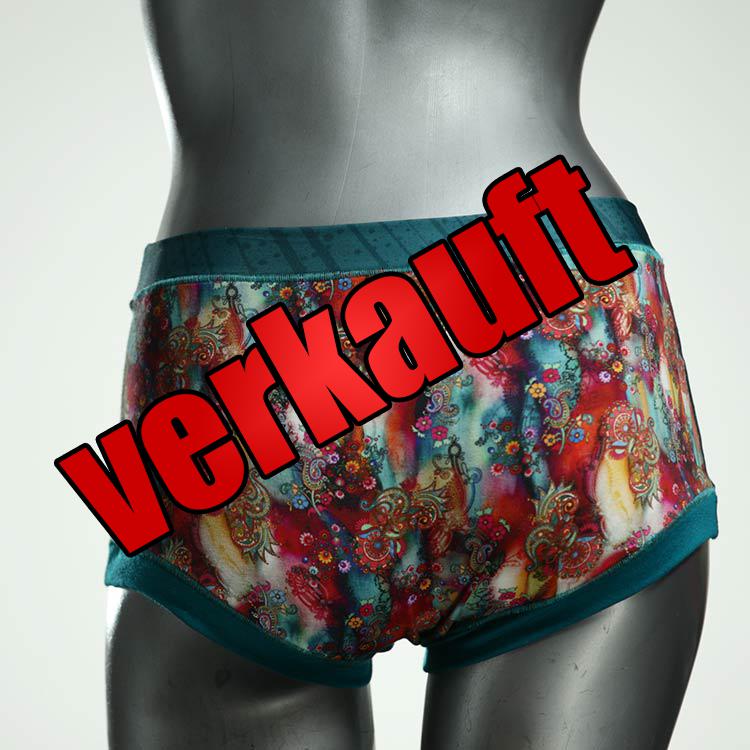farbige süße schöne gemusterte Hotpant aus Baumwolle, Unterwäsche für Damen