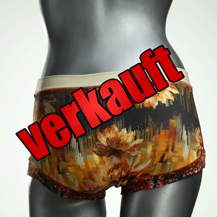 nachhaltige preiswerte bunte farbige Hotpant aus Baumwolle, Unterwäsche für Damen