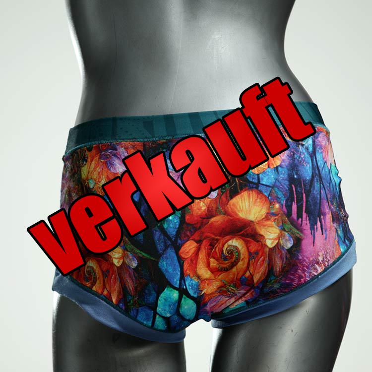 sexy bunte gemusterte attraktive Hotpant aus Baumwolle, Unterwäsche für Damen