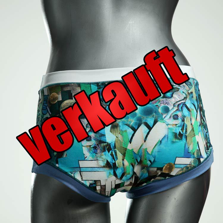 gemusterte preiswerte handgemachte attraktive Hotpant aus Baumwolle, Unterwäsche für Damen